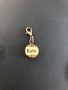 12 mm Name Charm on wood