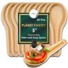 Disposable Soup Spoon Cutlery, a compostable bamboo like dinnerware. a plastic alternative for wedding birthday party