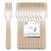 birchwood bamboo fork disposable for party event wedding