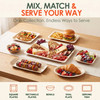 Poplar Wood Serving Tray 15.7x11 Mix Match Serve Your Way - Complete Tableware Collection