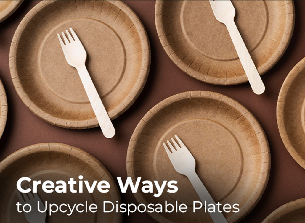 "Creative Ways to Up cycle Disposable Plates"