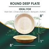 Planet Pantry Plates are 100% composable, Microwave Safe and Sturdy. Suitable for a small cheese serve