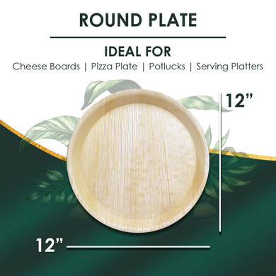 12" Round Plate