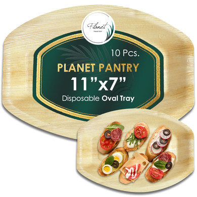 11" x 7" Oval Tray