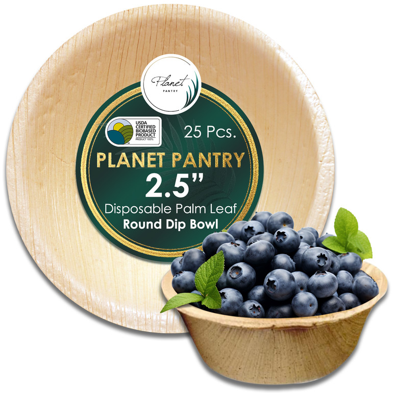 2.5" Round Dip bowl