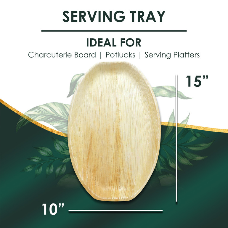 15" x 10" Oval Serving Platter