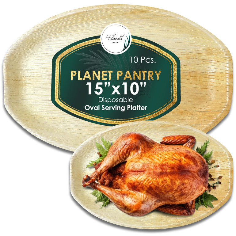 15" x 10" Oval Serving Platter