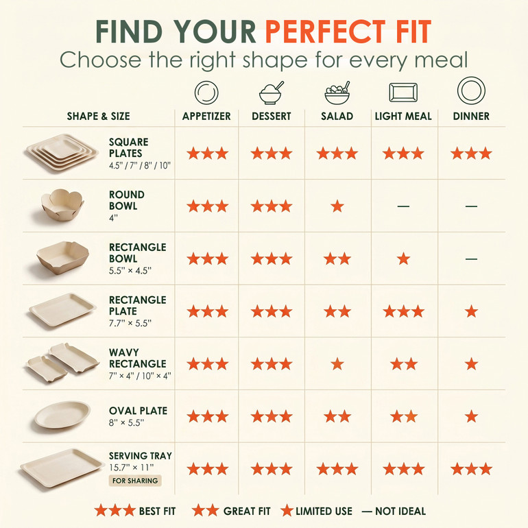 Find Your Perfect Fit - Poplar Wood Wavy Plate 7x4 Inch Medium Size for Sushi Appetizers Small Bites