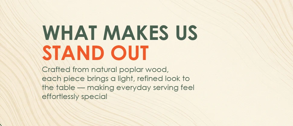 What makes us stand out