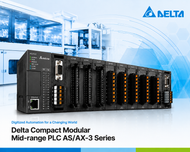 Delta AX-3 PLC: Flexible, CODESYS-Based Control for Modern Automation