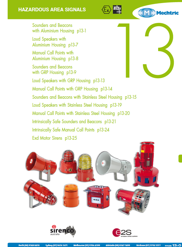 Hazardous Area Signalling