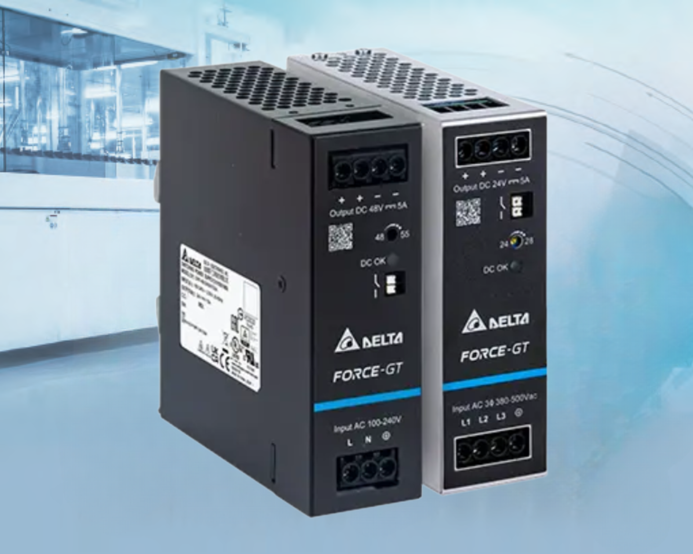 Delta DIN Rail Power Supplies – Compact, Efficient, and Reliable