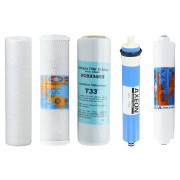 TGI-525 and TGI-525P Compatible Filter Replacement Bundle with RO Membrane YSM-TGI525