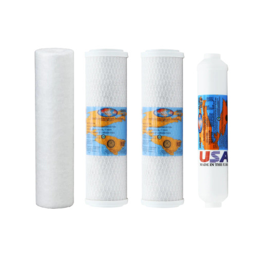 Goldline 50 Compatible Annual Replacement Filter Kit with Reverse Osmosis Membrane YSM-GL50