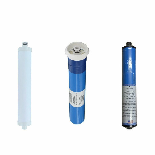 Kit de substituição de filtro Microline CTA-14S com membrana RO para sistema de água potável por osmose reversa YSM-MIC14S