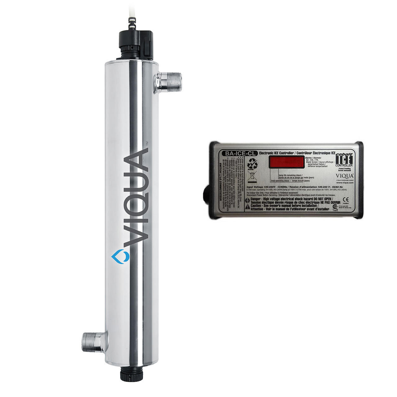 Système de filtre à eau UV VIQUA IHS22-D4 pour eau de puits et toute la  maison