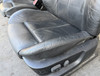 BMW e38 e39 FRONT BLACK LEATHER SPORT SEATS 540i 530i 528i 525i