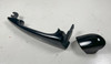 BMW M3 330 328 325 PASSENGER FRONT EXTERIOR DOOR HANDLE SCHWARZ