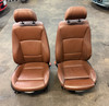 PAIR FRONT HEATED SPORT SEATS 2006-11 BMW e90 335i 330i 328i
