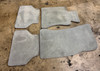 FRONT REAR GRAY FLOOR MATS BMW E60 550i 535i 545i 530i 525i