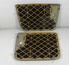 BMW E46 330ci 325ci 323ci REAR DECK SPEAKER COVERS 8243305