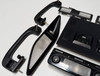 BMW E39 540i BLACK GRAB HANDLES SUNROOF COVER INTERIOR LIGHTS