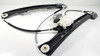 2004-07 BMW E60 E61 5-SERIES DRIVER FRONT WINDOW LIFTER REGULATOR 7184383 