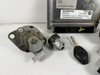 2003 BMW e39 530i M54 ENGINE DME EWS IGNITION TUMBLER KEY 7519308