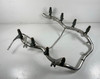 1999-03 BMW 540i M62tu ENGINE FUEL RAIL WITH INJECTORS