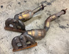 2001-05 BMW E46 330 325 ENGINE EXHAUST MANIFOLD HEADERS OEM