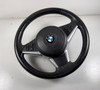 BMW 5/6 E60 E63 E64 LEATHER THREE SPOKE STEERING WHEEL