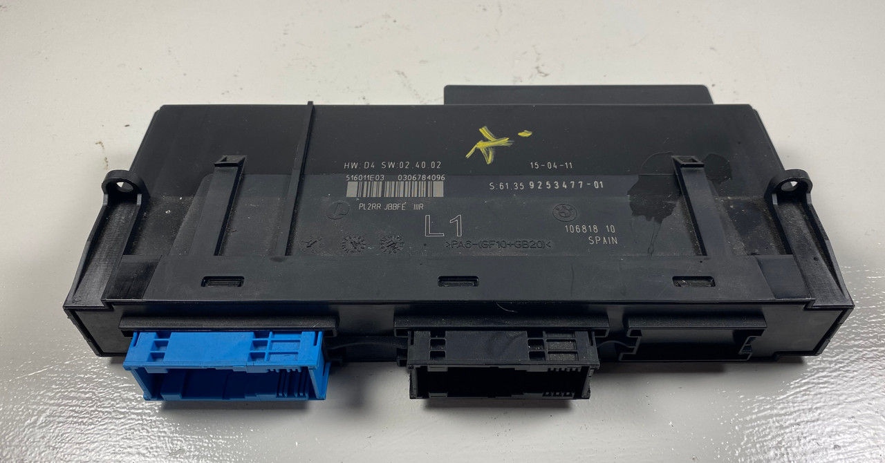 BMW e90 e92 e93 335i 328i BODY CONTROL MODULE 9253477