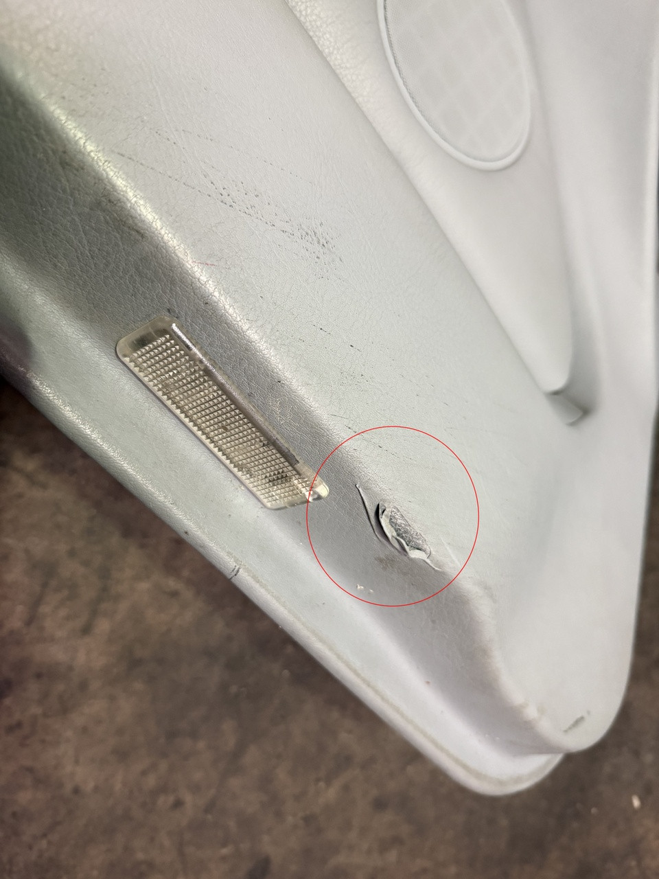 1999-03 BMW E39 5-SERIES DRIVER FRONT DOOR CARD PANEL