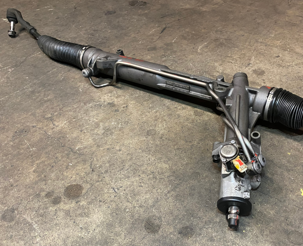 2006 BMW 650i STEERING RACK ACTIVE STEERING E63 E64 6777492  
