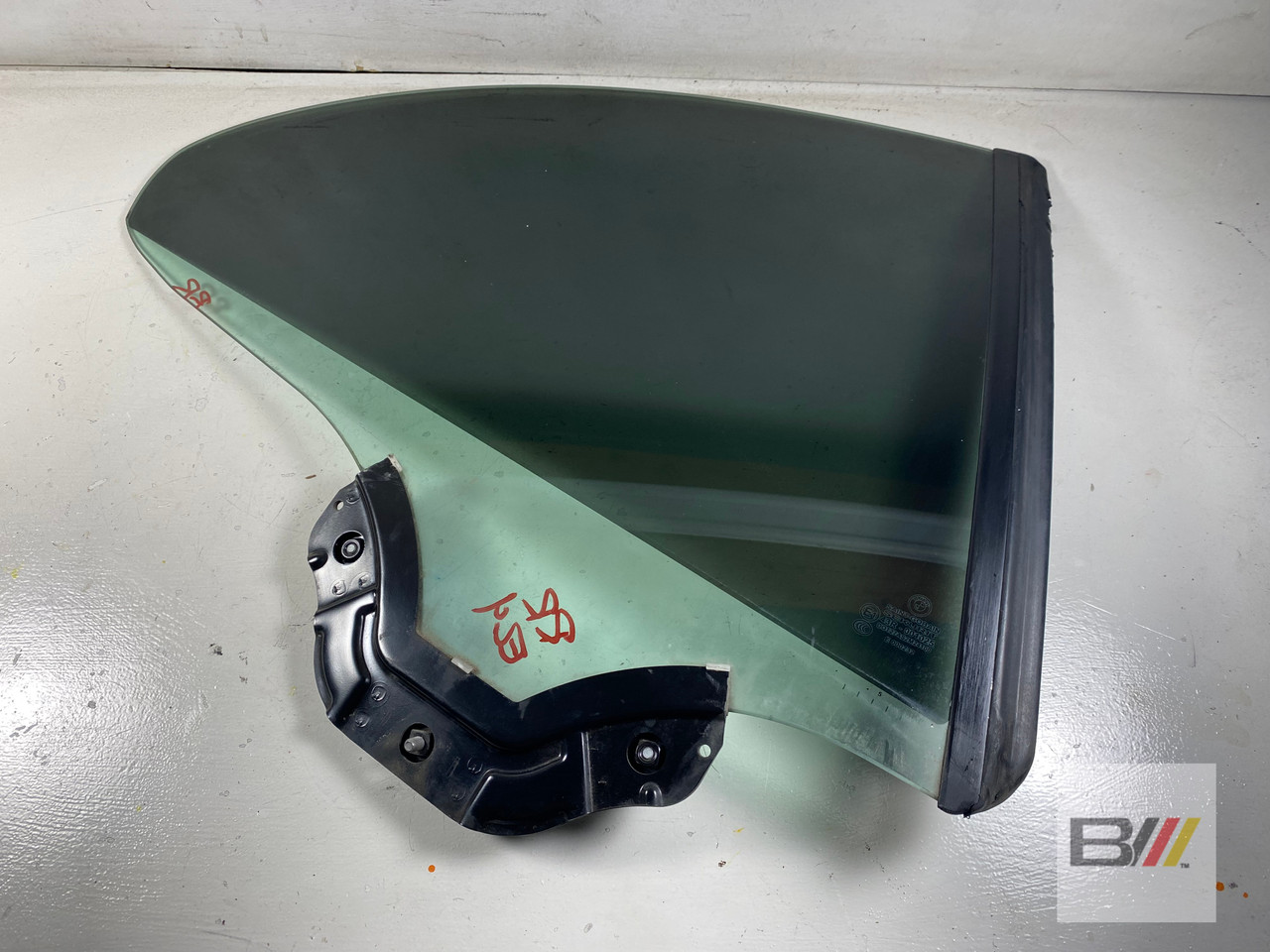 BMW 645i 650i CONVERTIBLE PASSENGER REAR WINDOW GLASS E64 7186644