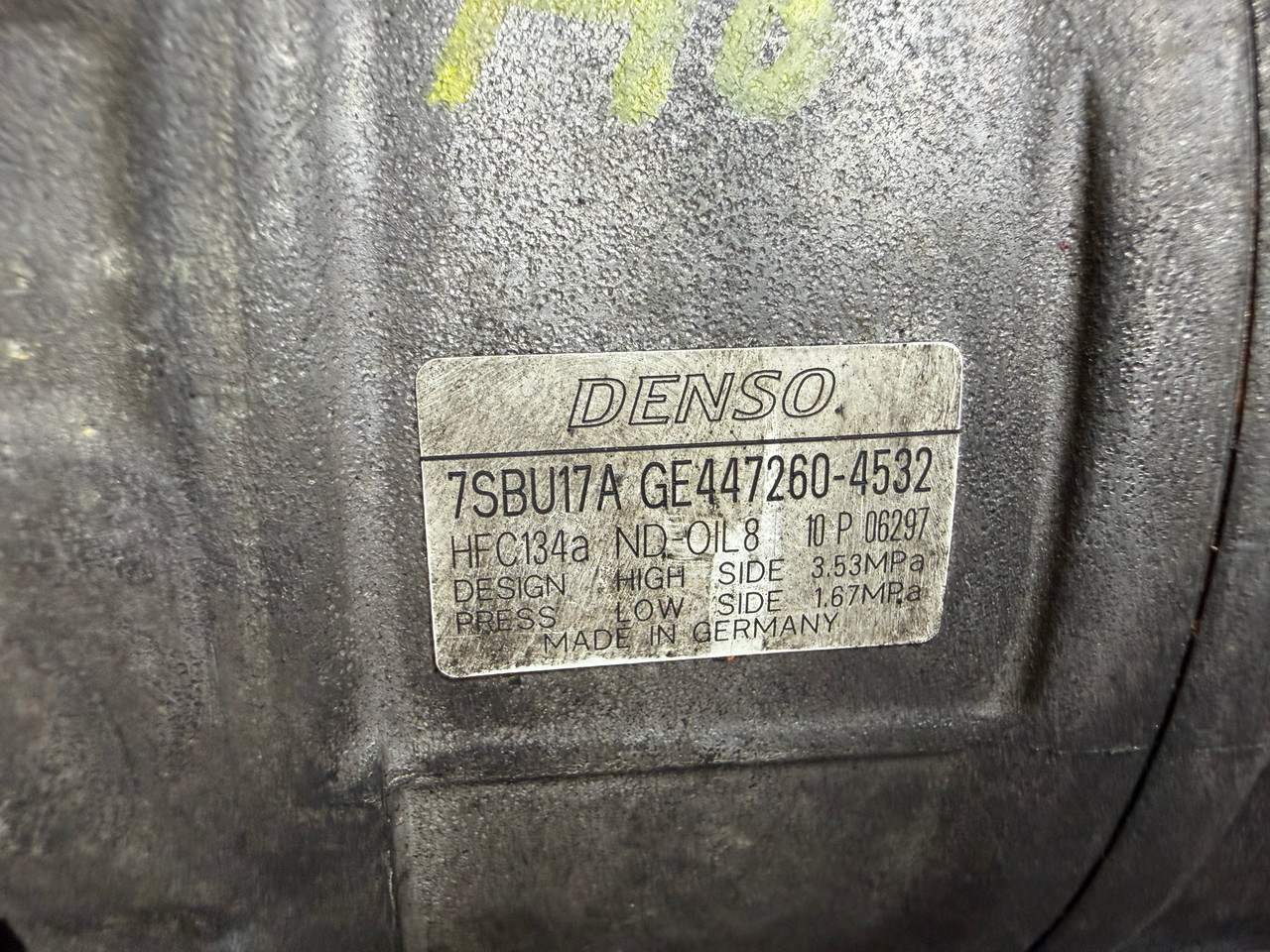 BMW F10 528i F30 328i AC COMPRESSOR PUMP 9216466