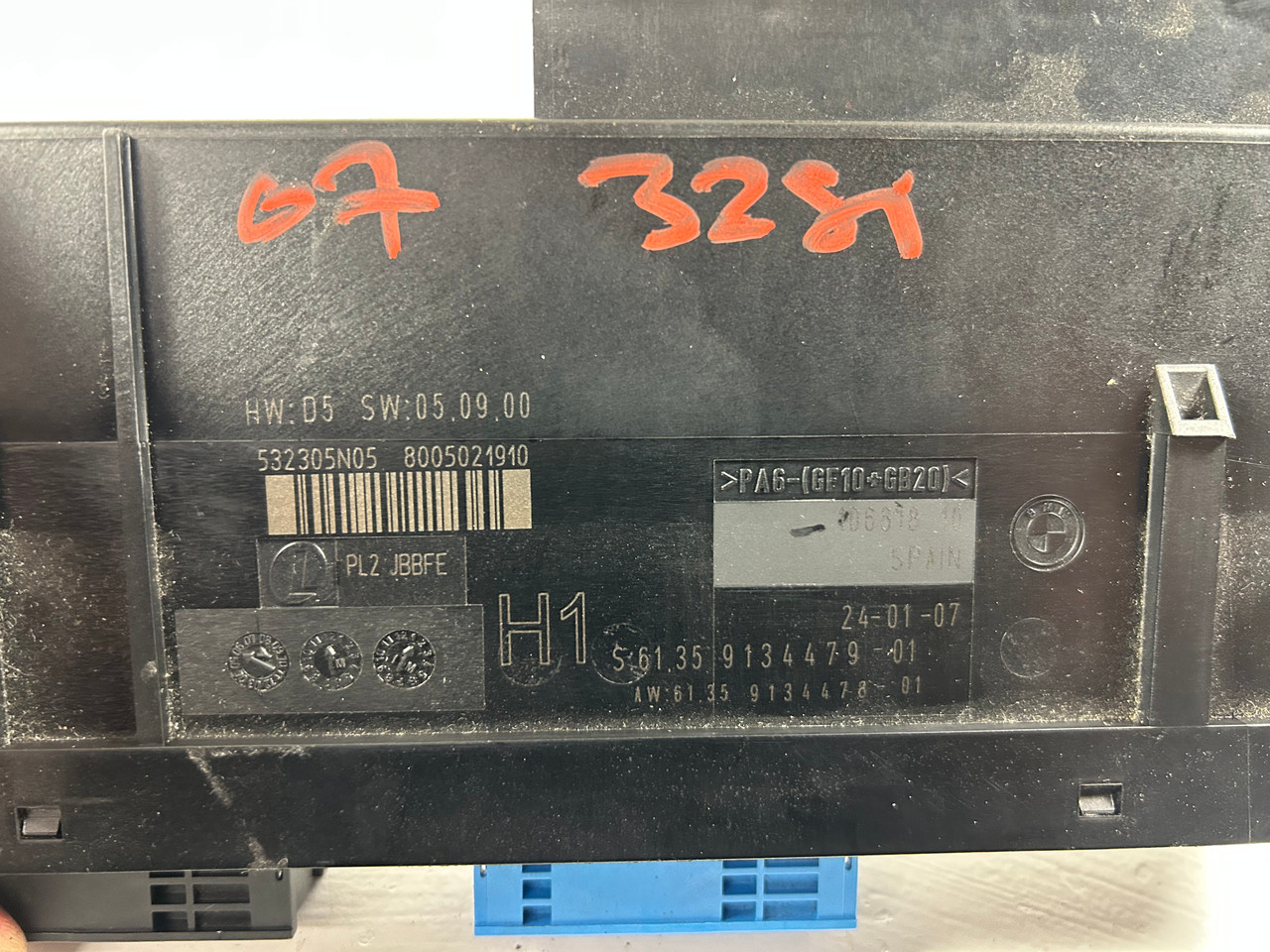 2006-08 BMW e90 335i 328i H1 Body Control Module 9134479