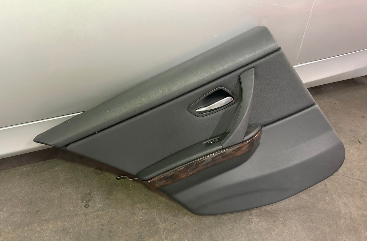 BMW e90 335i 328i DRIVER REAR DOOR CARD PANEL