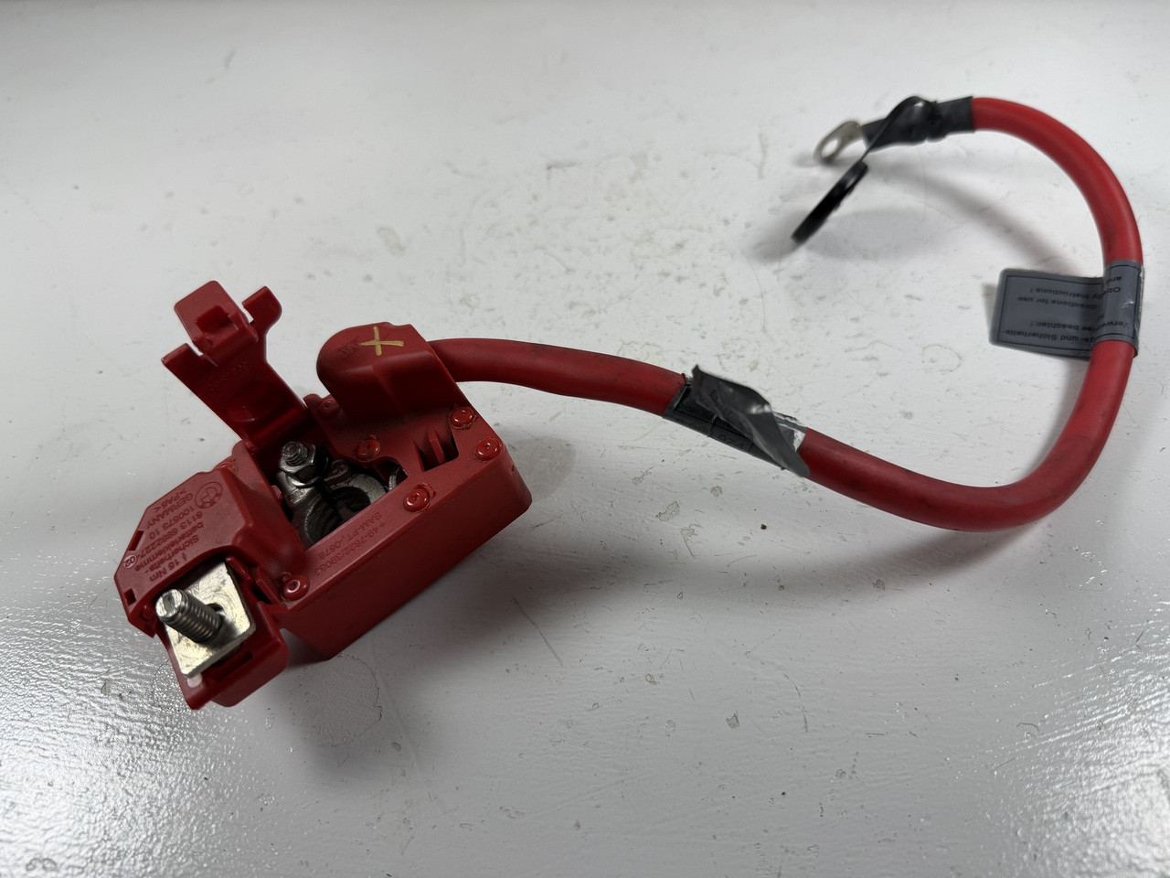 POSITIVE BATTERY CABLE TERMINAL BMW E90 E92 335i 328i 9217031