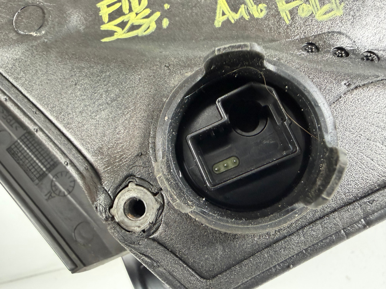 DRIVER LEFT POWER FOLD SIDE VIEW MIRROR BMW F10 528i 535i 550i 7283611