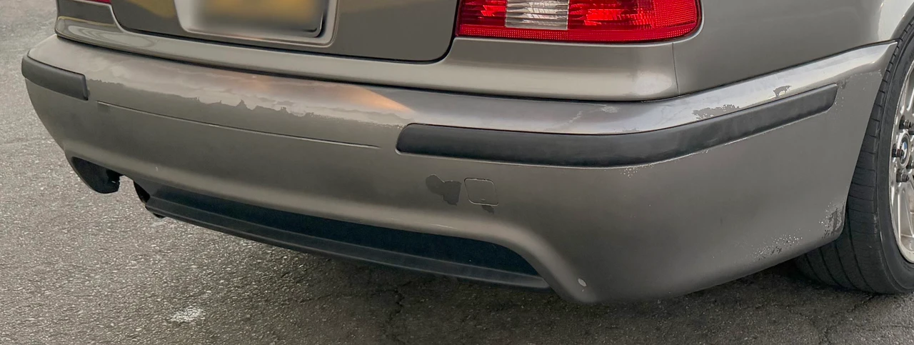 BMW E39 540i M TECH REAR BUMPER COVER 2498505