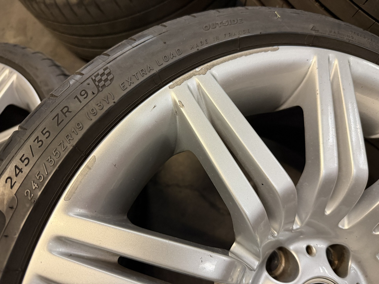 BMW E60 550i 535i 530i 525i 19" MULTI SPOKE WHEELS RIMS 8036948