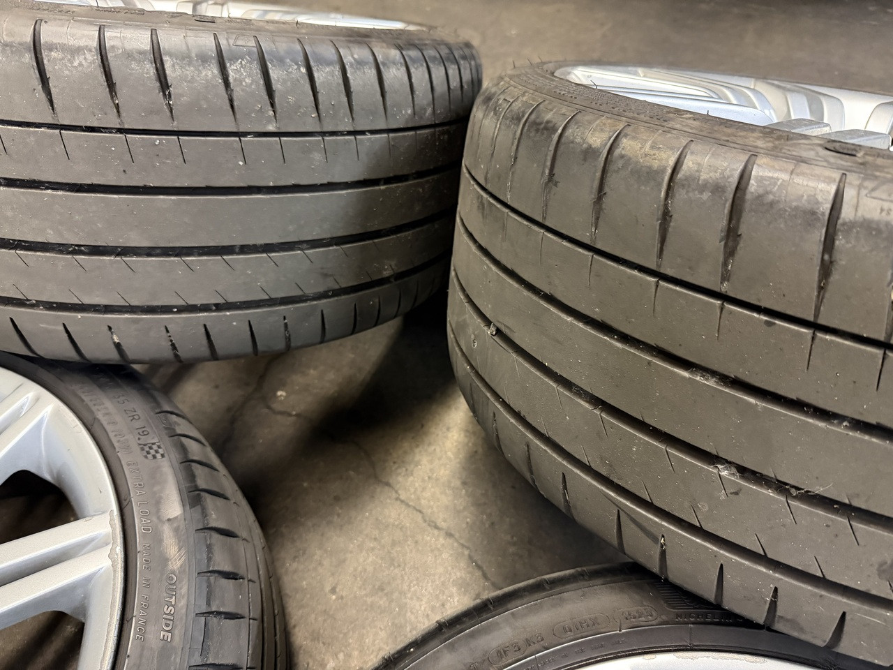 BMW E60 550i 535i 530i 525i 19" MULTI SPOKE WHEELS RIMS 8036948