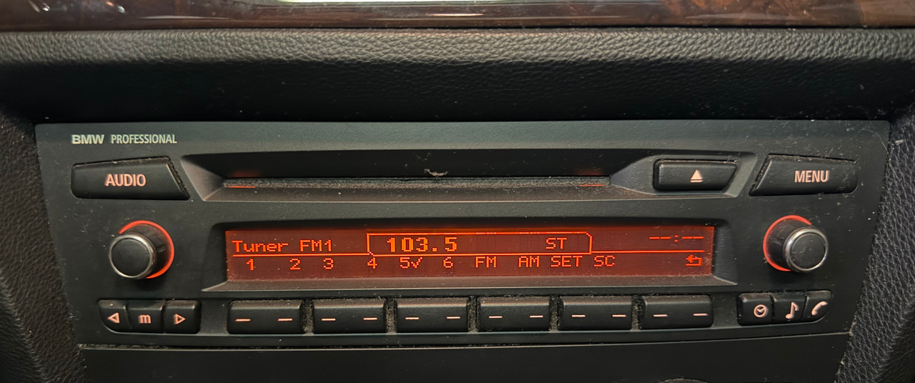 PROFESSIONAL RADIO STEREO CD PLAYER BMW 335i 328i E90 E92 9178860