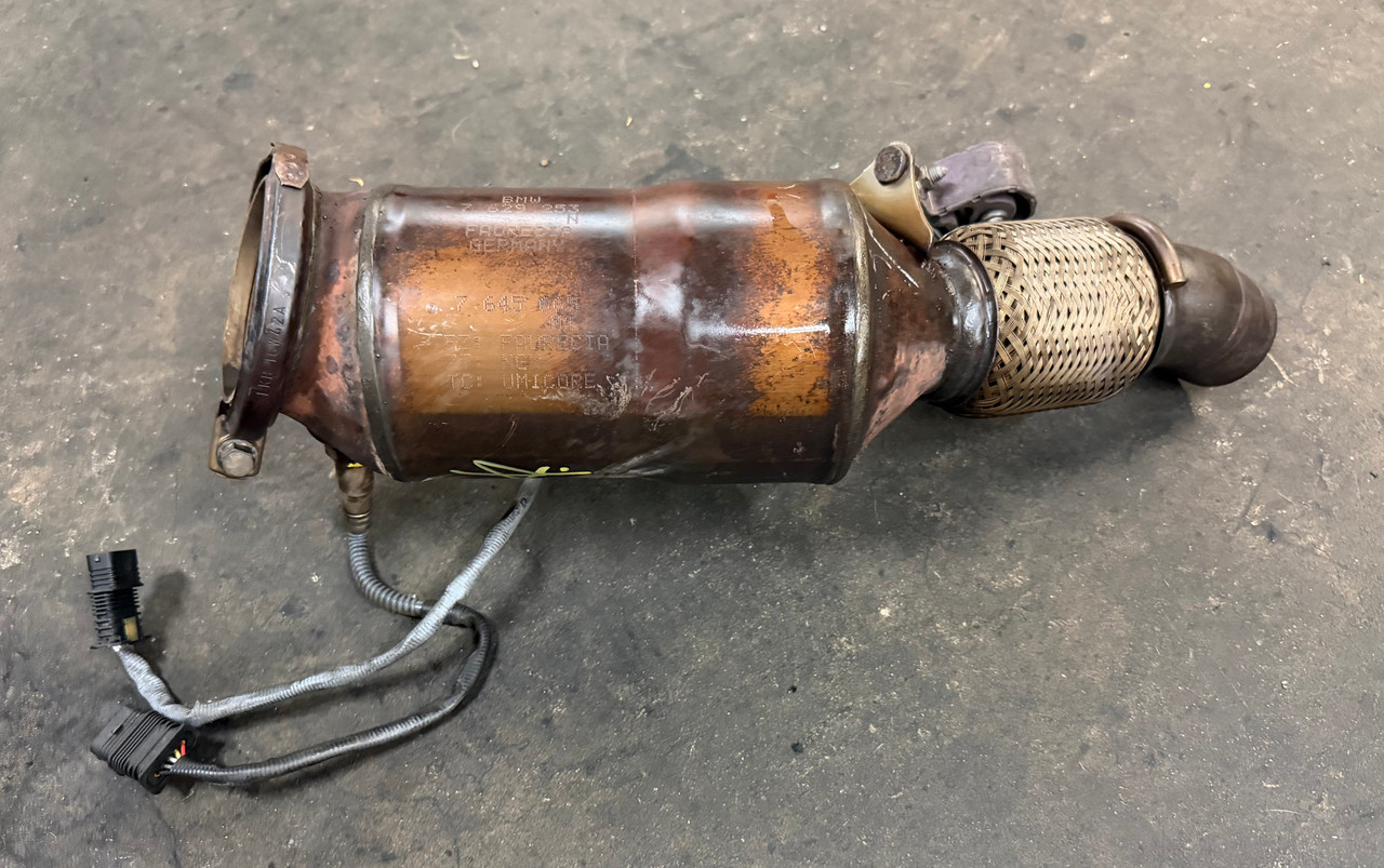 N20 ENGINE EXHAUST MANIFOLD CATALYTIC DOWN PIPE BMW F10 F30 7629253