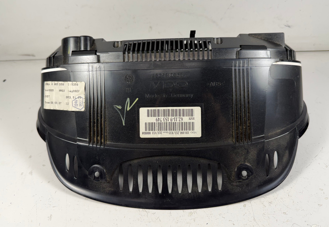 SPEEDOMETER CLUSTER 2008-10 BMW E60 550i 535i 528i 9153749