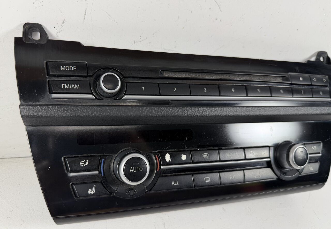 AC HEATER CLIMATE CONTROL CD RADIO CONTROL PANEL BMW F10 528i 535i 550i 9306156