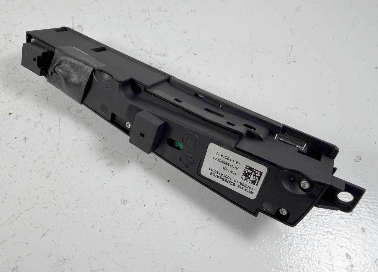 CENTER CONSOLE SPORT COMFORT CONTROL PANEL BMW F10 528i 9202944