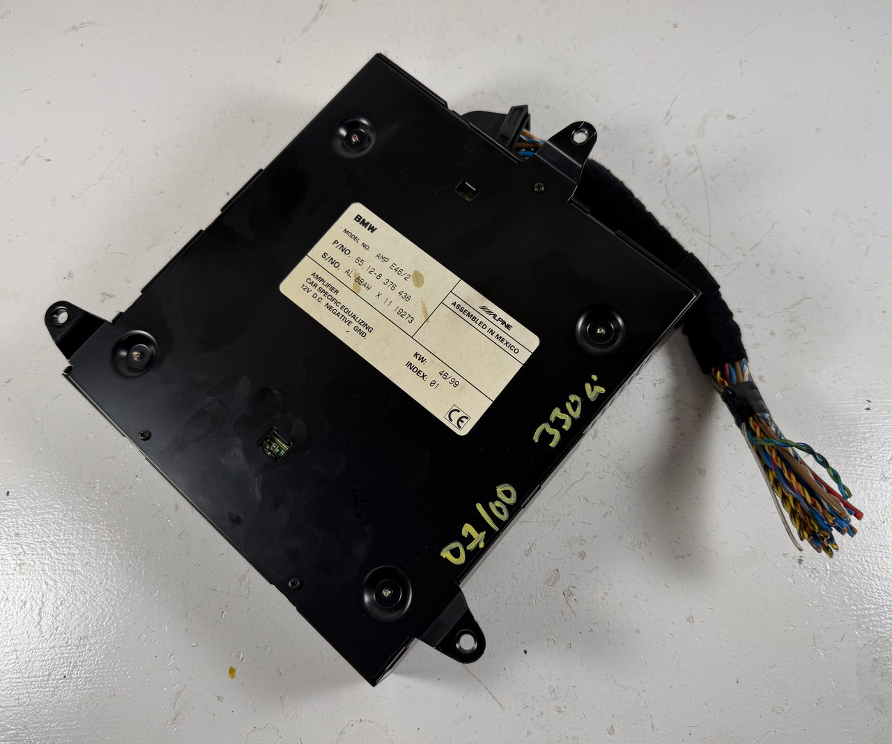 BMW E46 M3 330ci 325ci Coupe Audio Stereo Amplifier 8376436