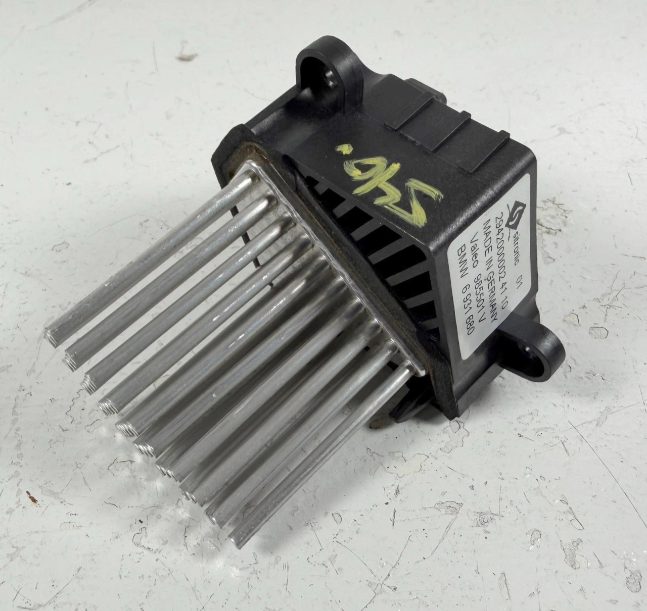 FINAL STAGE RESISTOR FAN BLOWER MOTOR BMW E39 540i 530i 525i 6931680